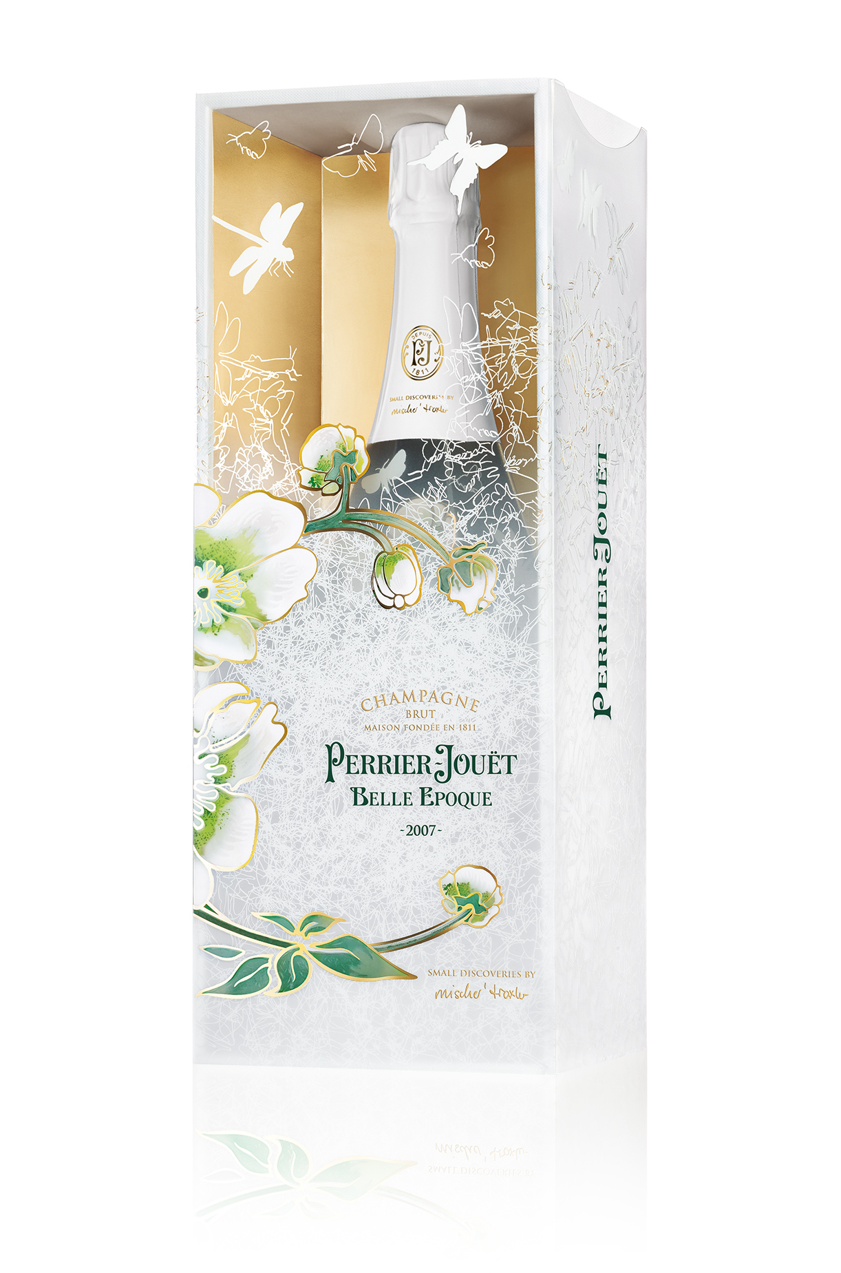 Edición exclusiva del champagne Perrier-Jouët Belle Epoque 2007
