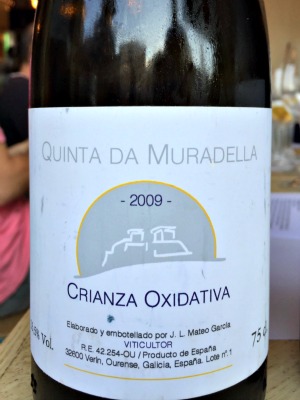 Quinta da Muradella Crianza Oxidativa 2009
