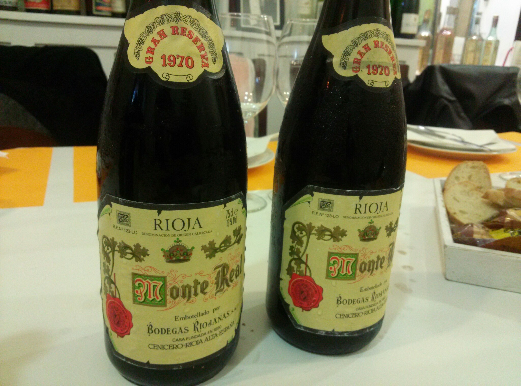 Monte Real Gran Reserva 1970