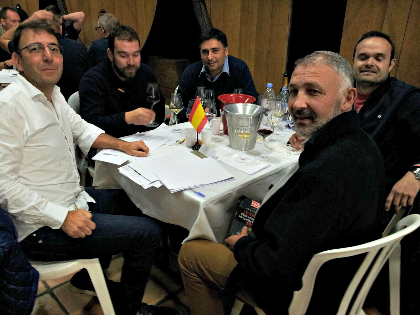 Ganadores Campeonato Mundial Cata a Ciegas RVF 2015 durante el concurso