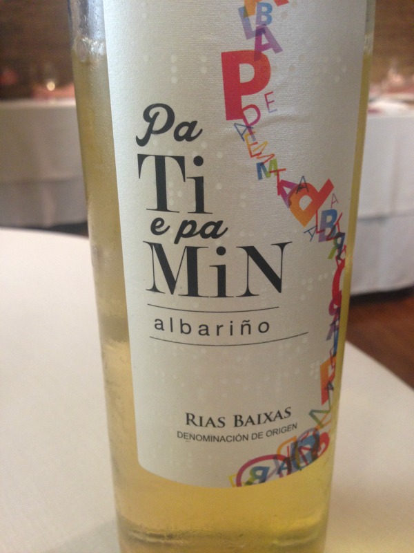 Aponiente: albariño Pa ti e pa Min