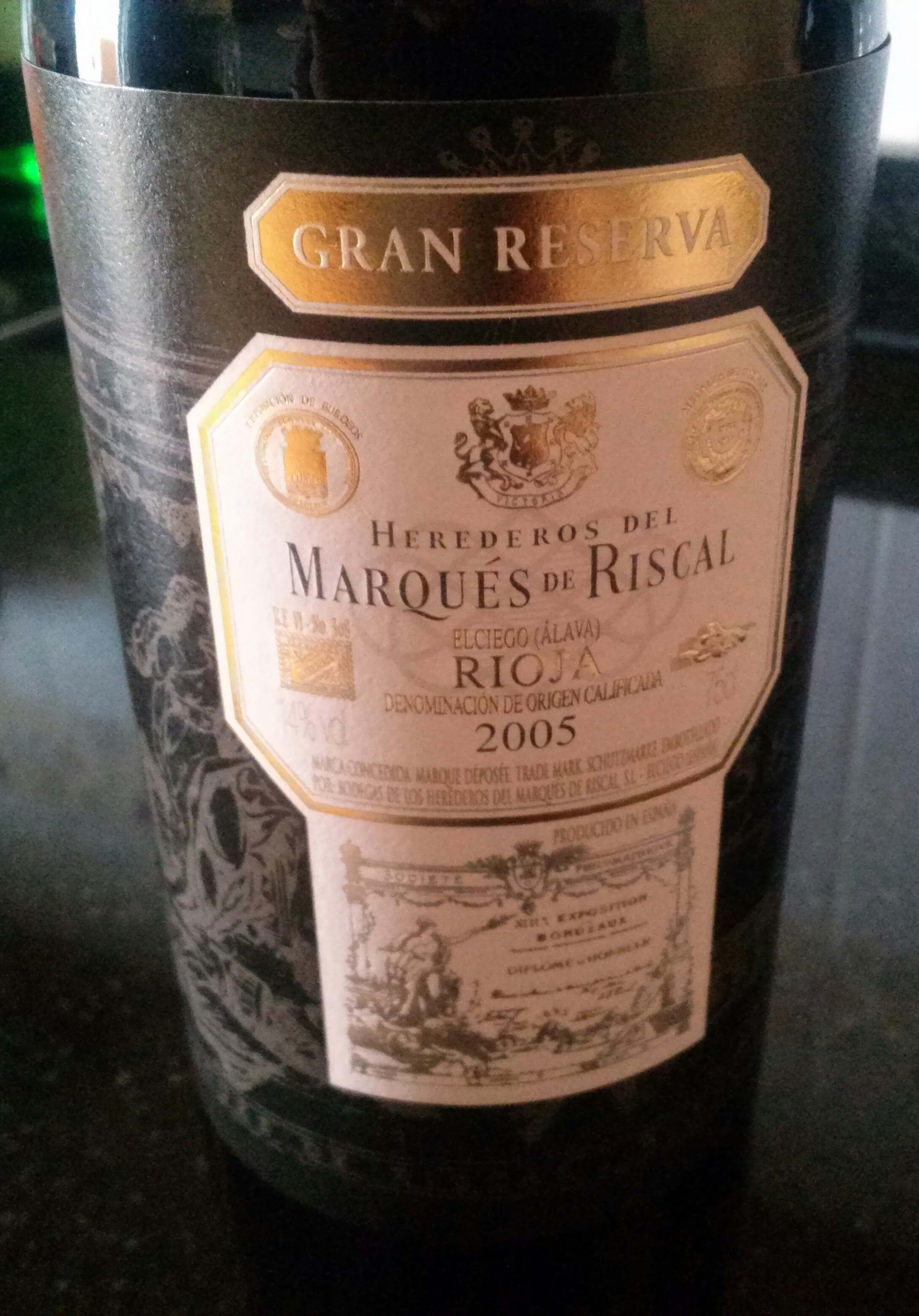 Marqués de Riscal Gran Reserva 2005