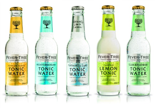 Las 5 tónicas Fever Tree que podrás catar.