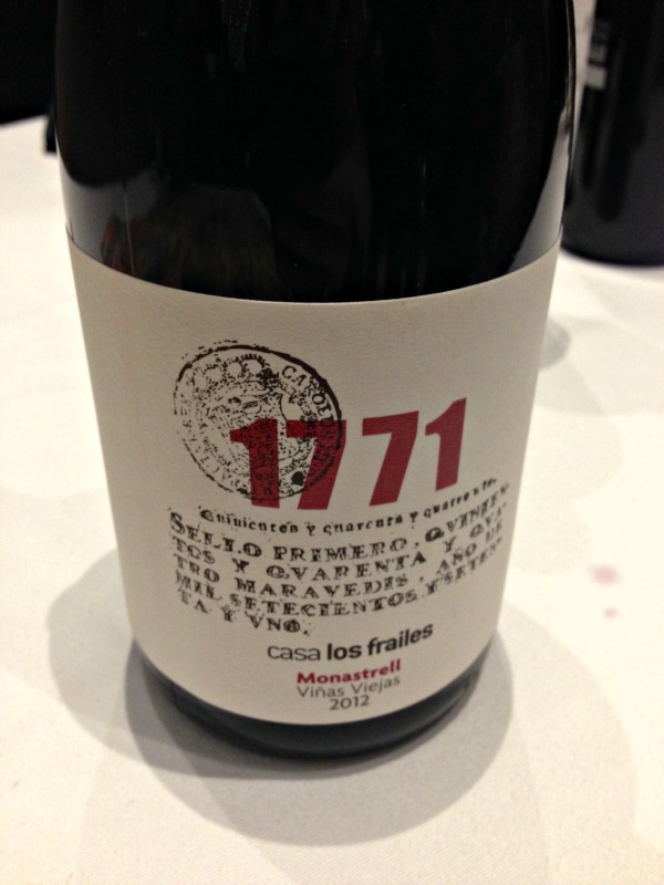 El 1771 de Bodegas Los Frailes está francamente bueno.
