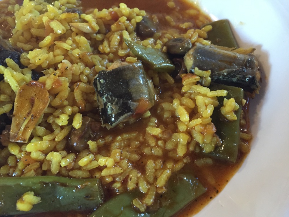 Arroz de pato y anguila
