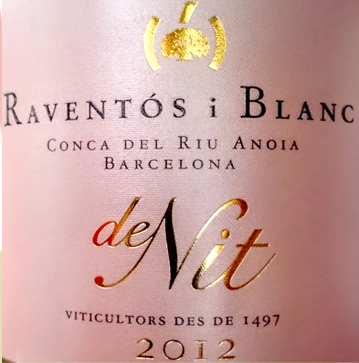 raventos i blanc de nit 2012