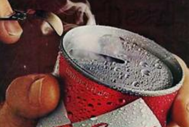 lata de cerveza con argolla