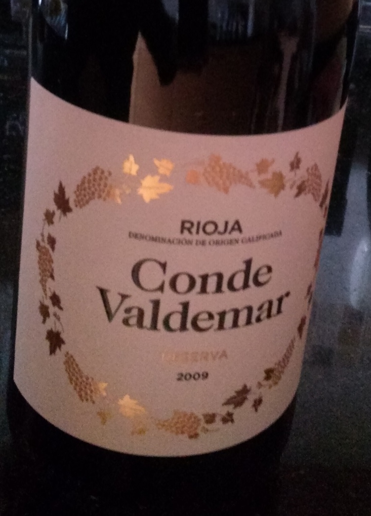 Conde de Valdemar Reserva 2009