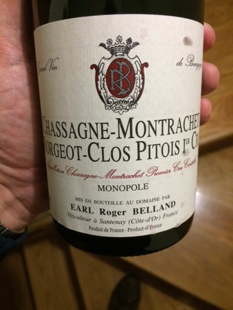 Belland Chassagne-Montrachet 1C Clos Pitois 09