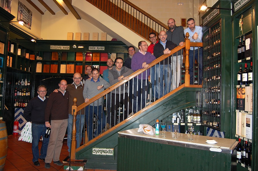 Foto de escalera, luego no estaremos tan tiesos. 