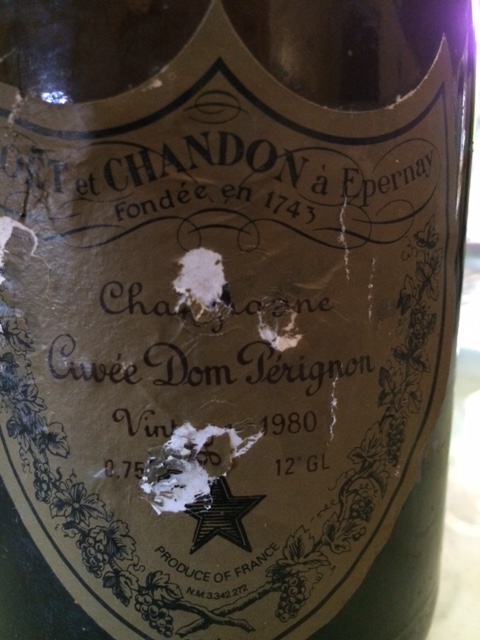 Dom Perginon 80: no fue la mejor botella, disfrutable pero algo caído