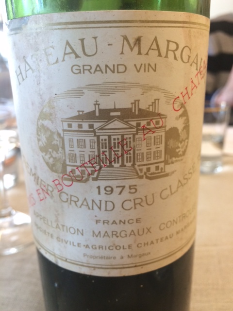 Ch. Margaux 75: K.O., una pena