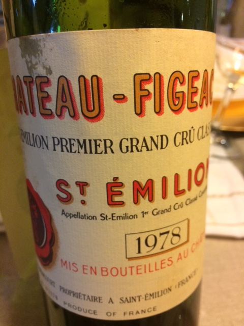 Figeac 78: nariz extraña pero sedoso y estructurado en boca
