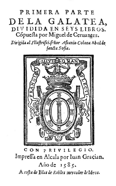 La Galatea de Cervantes