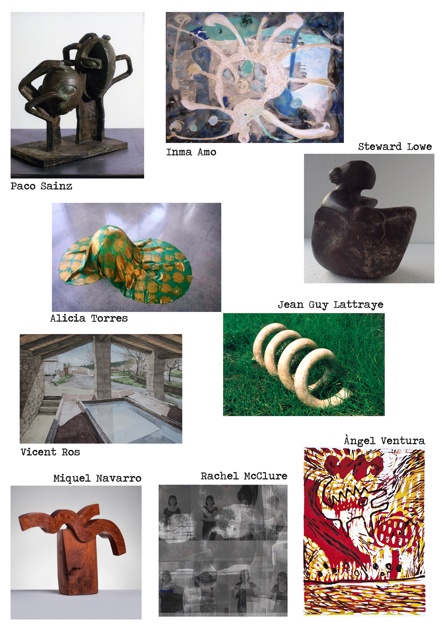 Artistas participantes
