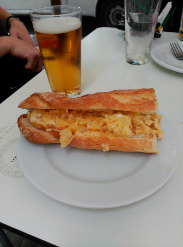 Mejor tortilla de patata de Valencia, bar Alhambra