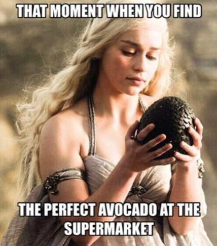 Cuando encuentras el aguacate perfecto