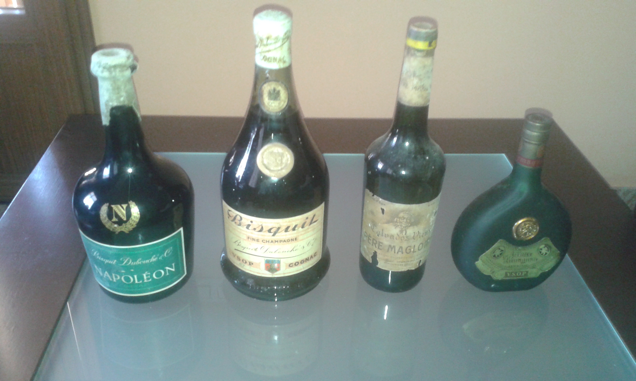 Conjunto botellas