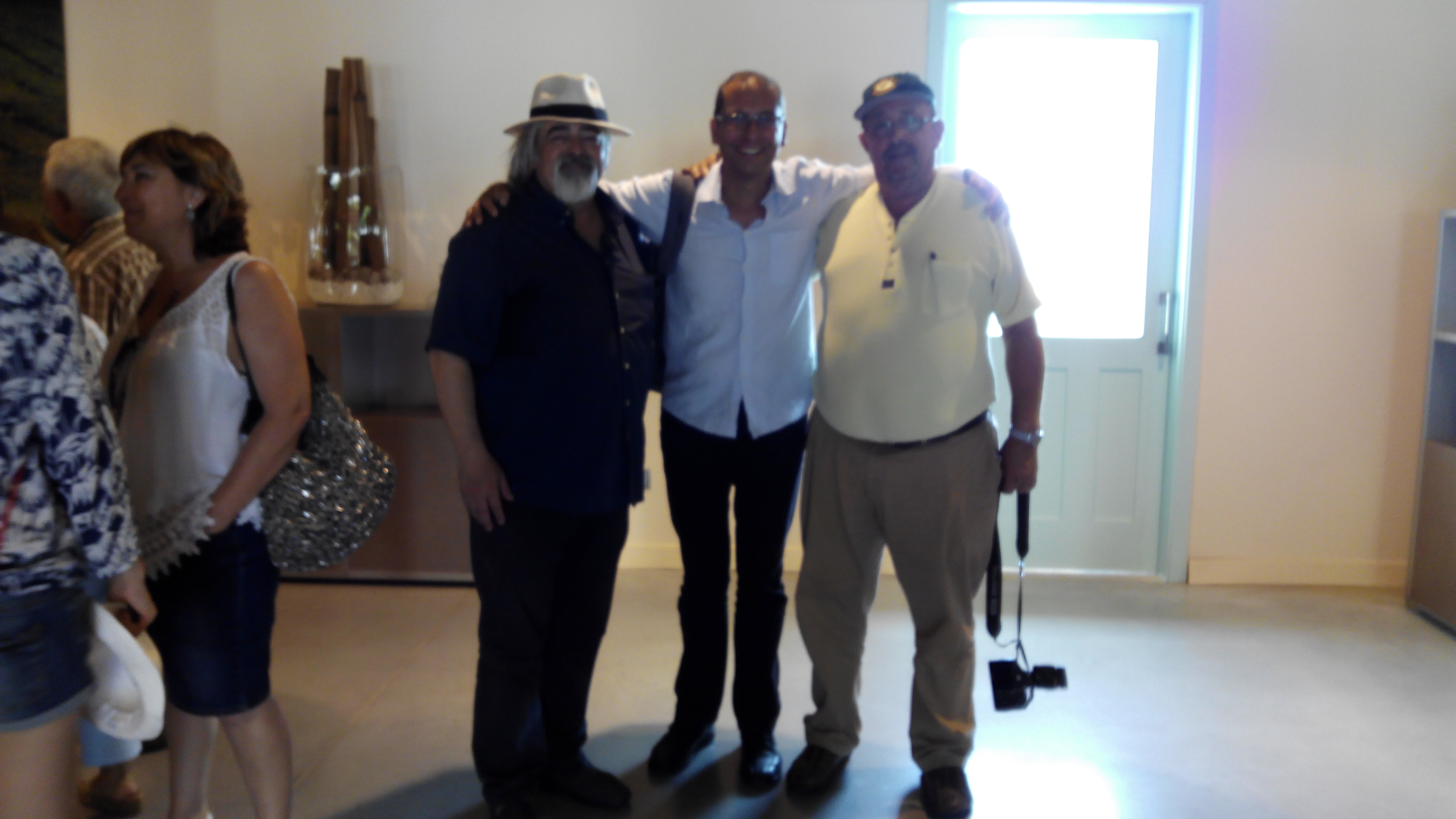 Con Luis Domenech y Luis Paadin