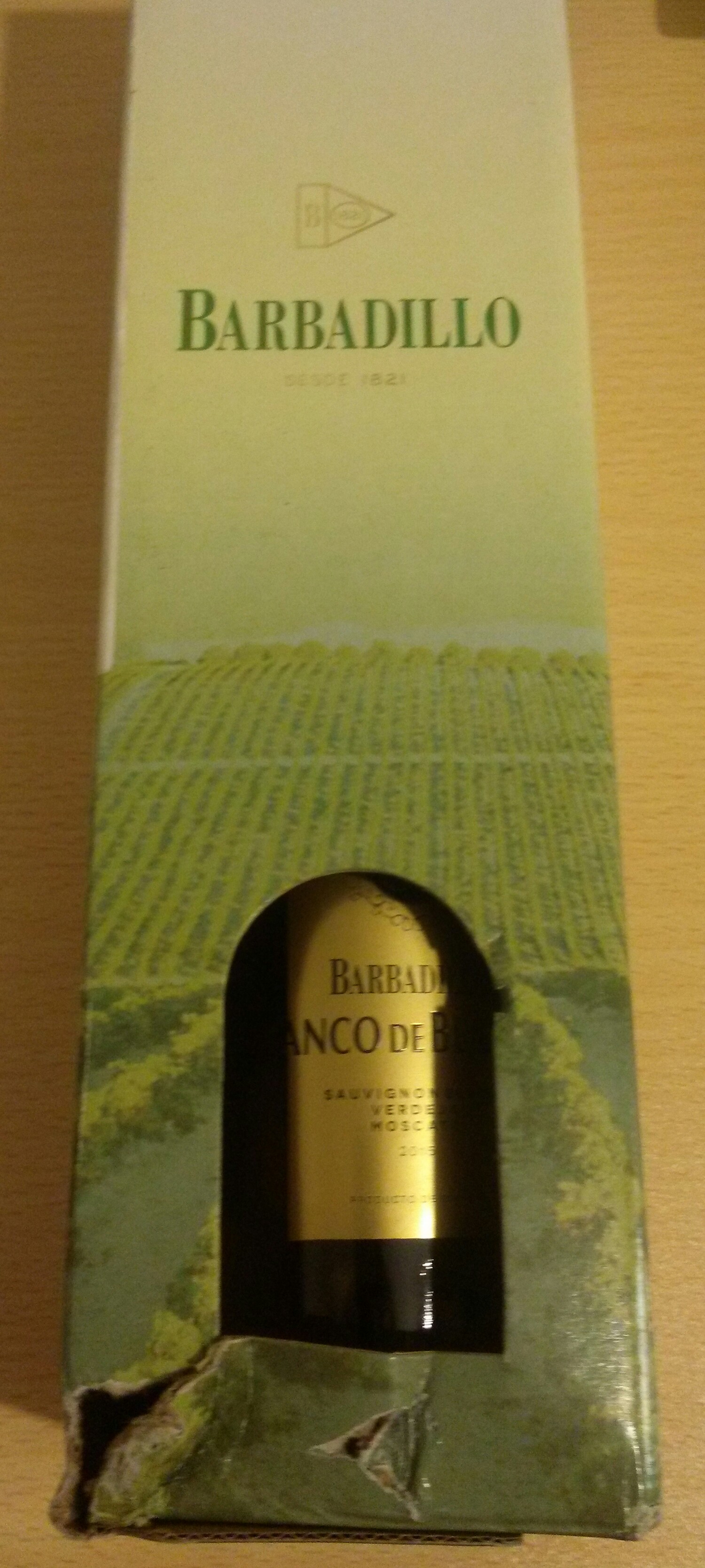 Barbadillo Blanco de Blancos 2015
