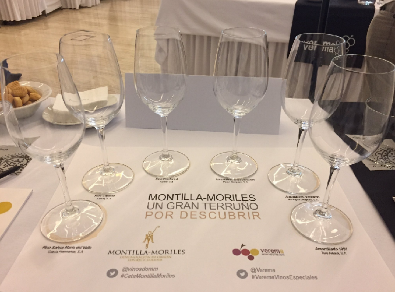 Espectacular cata de Montilla-Moriles
