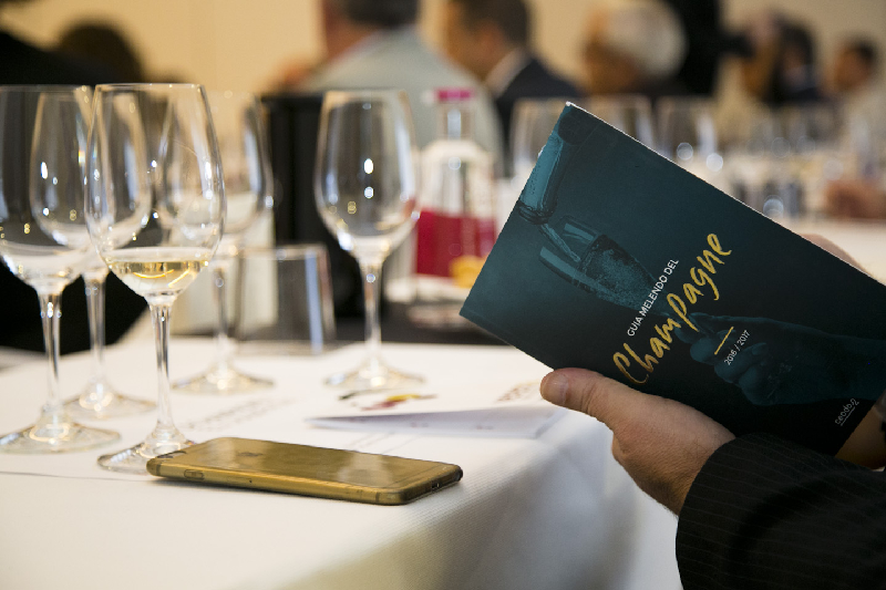 Mágica cata de Champagnes