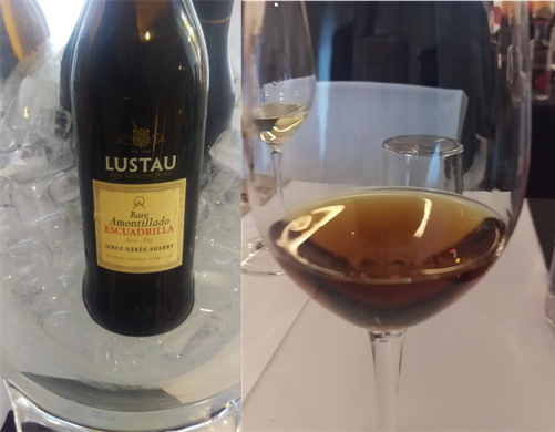 Amontillado Escuadrilla, amargo y muy intenso en boca #CataLustau
