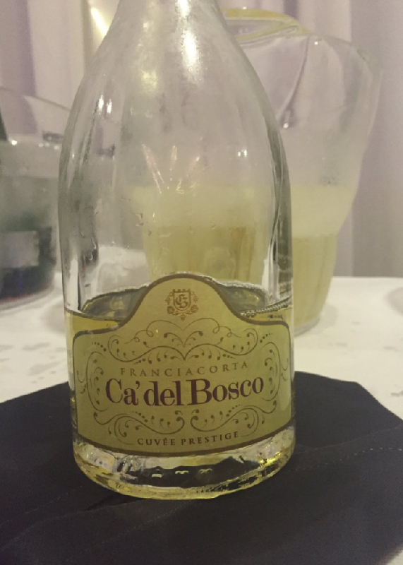 El tercero de los espumosos escondidos: Ca' del Bosco Cuvée Prestige, Franciacorta, Italia