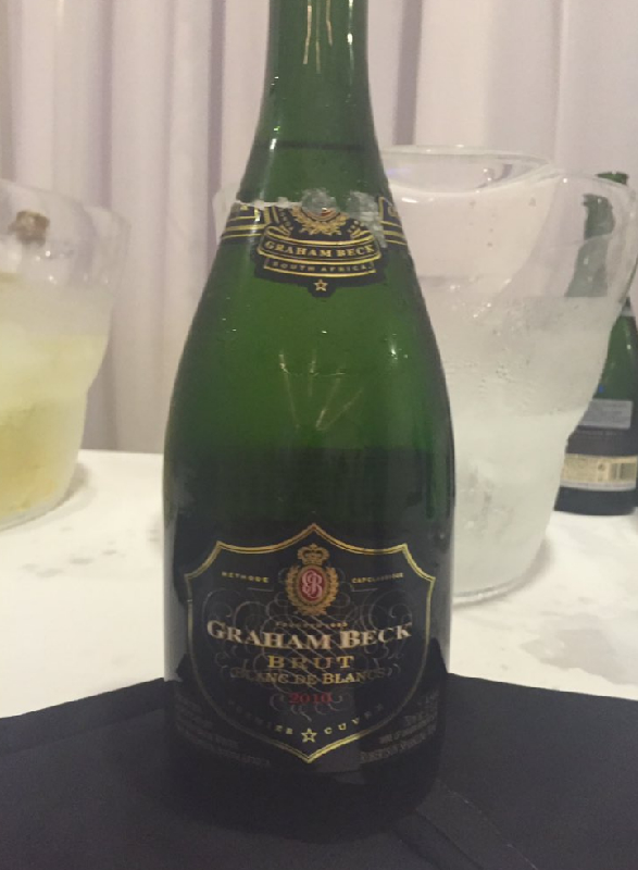 Desde Robeston, Sudáfrica: Graham Beck Blanc de Blancs 2010
