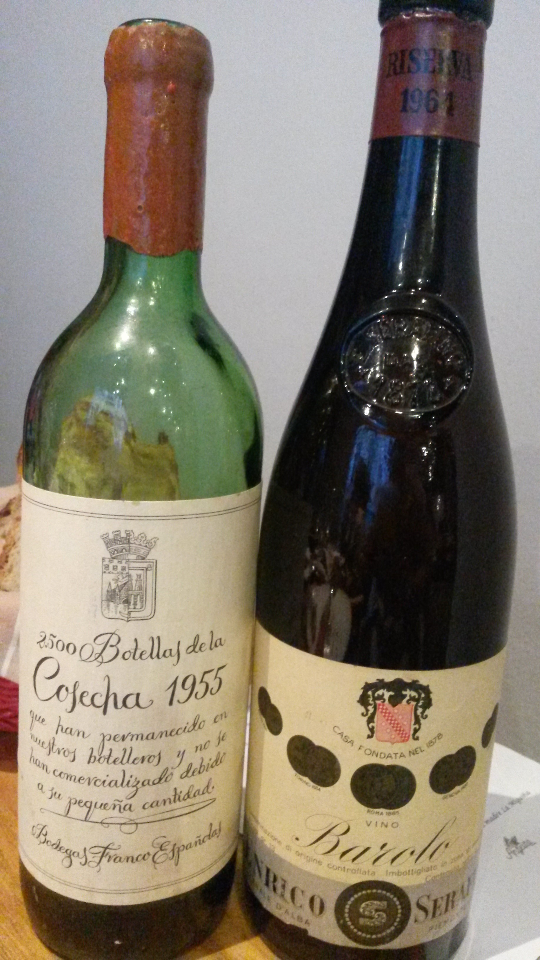 Serafino 1964 y Franco Españolas 1955