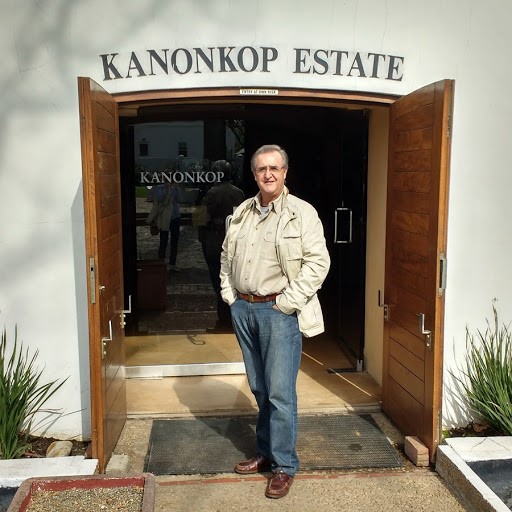 Entrada a la visita en la bodega Kanonkop