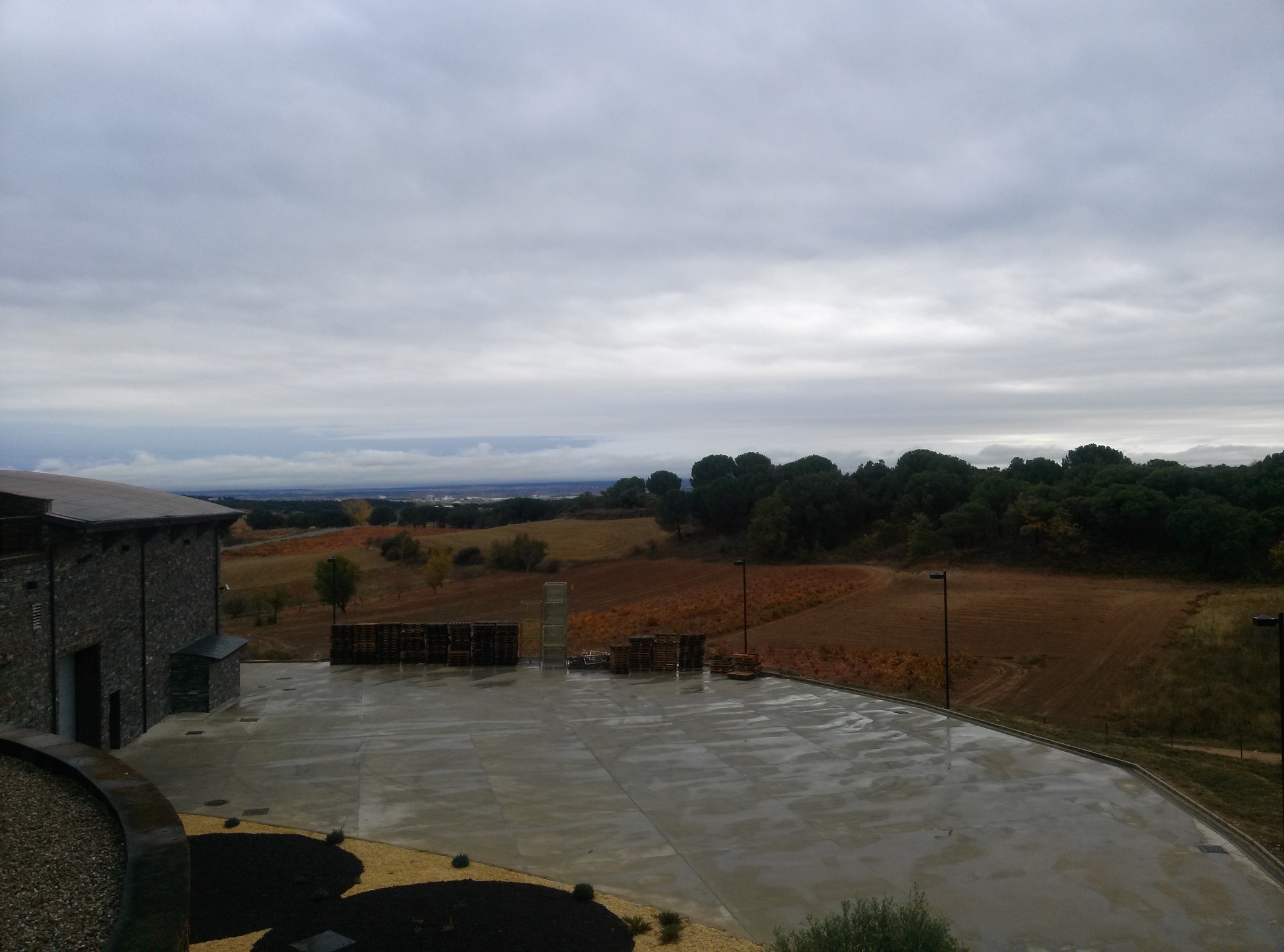 Más vistas en día nublado y lluvioso