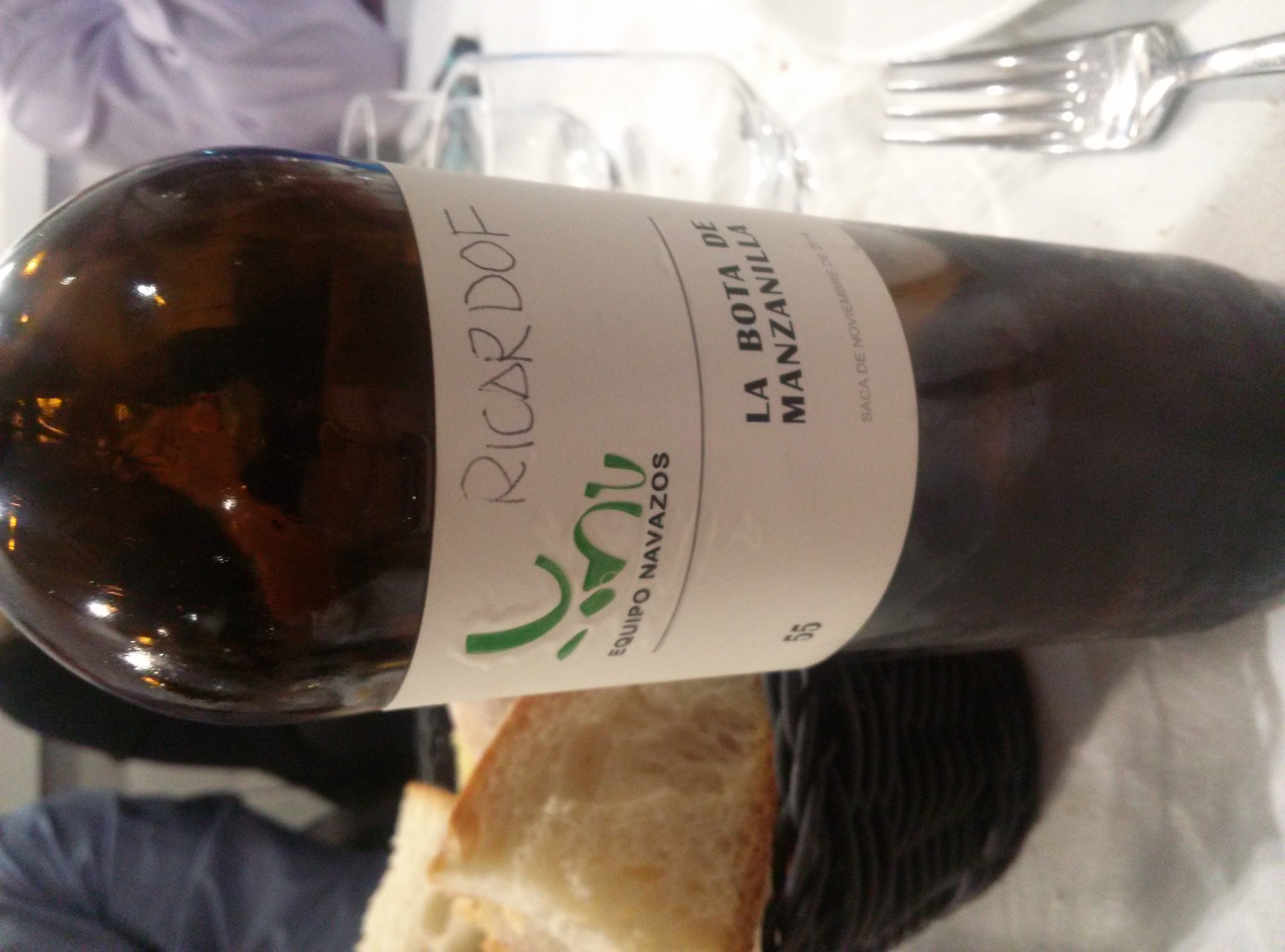 Cena de sobaquillo: La Bota de Manzanilla nº 55 del Equipo Navazos By RicardoF