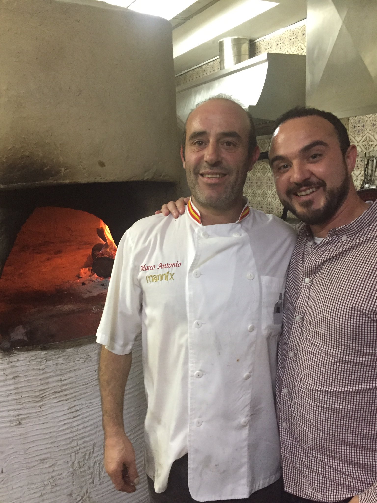 Marco Antonio del Restaurante El Mannix en Campaspero (Valaldolid)