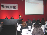 Marta Montalbán durante la conferencia