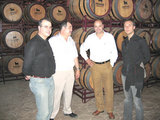 De izq. a dcha., AlbertoB, Antoliano, César y Alvaro