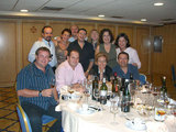 de izq. a dcha. arriba: Benjamín, Mª Ángeles, Choche, Paco, Esther, Paloma y M.Angeles. Sentados: Ricard, Damian, Teresa y Mario
