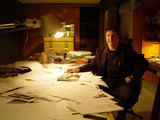 Alfredo Arribas en su estudio