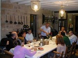 Rosa Mª (esposa de Gaspar), Gaspar, Carme, Toni, Fernando Remírez y su mujer, Enrique Lainez, Gonzalo y Nuria