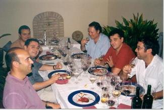Cena en Casa Pepico con Toni Sarrión y Pablo Calatayud