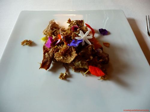 Restaurante Mugaritz Flores, flores, flores