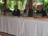 Pere Visa, Ghislain de Montgolfier, Pablo Alvarez y Blas Cerón