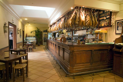 Restaurante Restaurante Venta Esteban Barra entrada