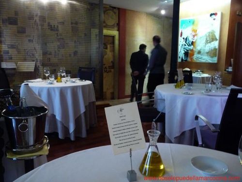 Restaurante Balzac La sala