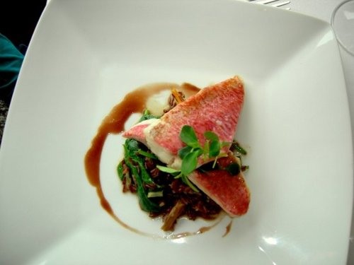 Restaurante El Cigró d'Or Molls con arroz rojo