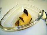 Restaurante Riff Helado de mandarina