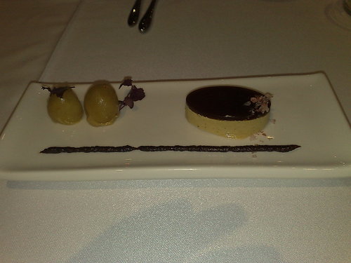Restaurante La Salita Turrón de foie y avellanas