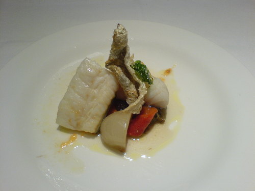 Restaurante Rías Gallegas Bacalao con escalibada