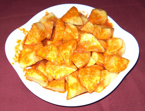 Casa Jomi en Valencia patatas bravas