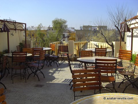 Restaurante Al Aljibe Terraza  en la azotea.